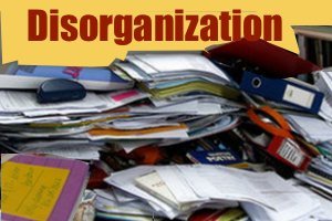 Disorganization at College ADHD