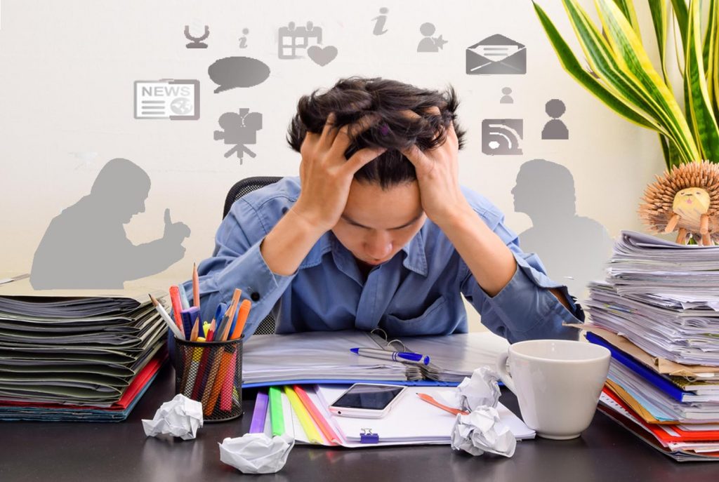 Overwhelm is number one problem with ADD / ADHD Adults